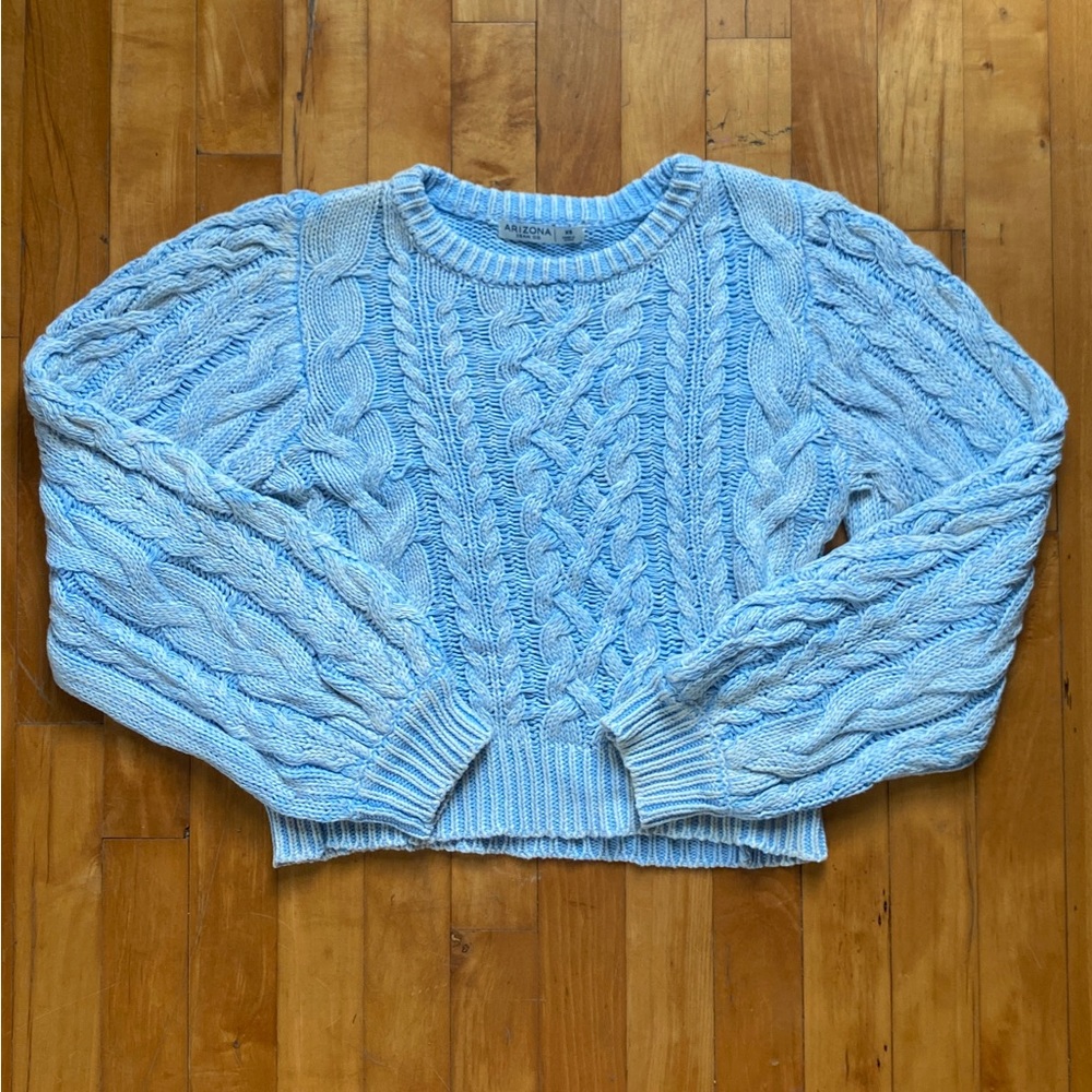 Arizona Jean Co. Blue & White Sweater- XS